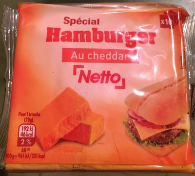 Special Hamburger au Cheddar