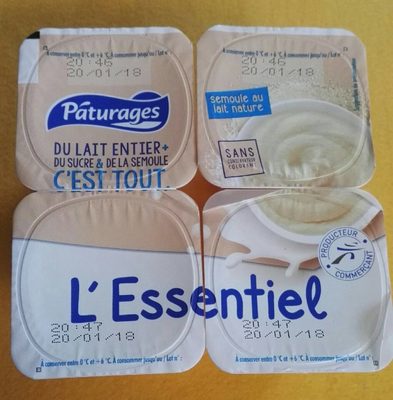 Semoule au lait nature