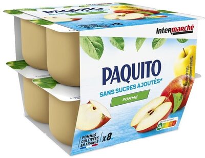 Puree de fruits pomme ssa 8x100g