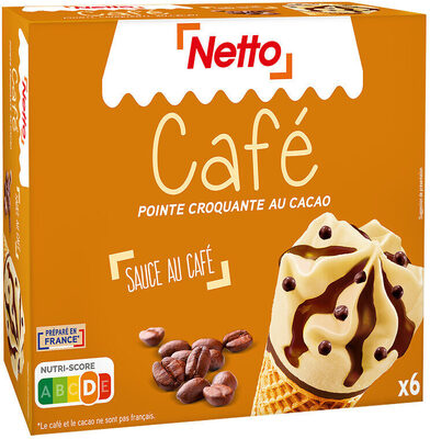 Cône café (G) sauce au café x6 - 120mL