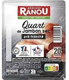 LS Quart de jambon 20 tranches - 240g