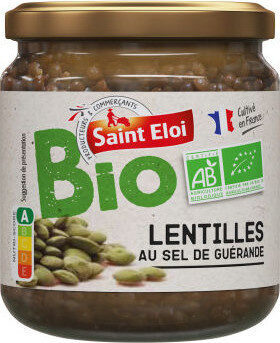 Lentilles au sel de guérande bio