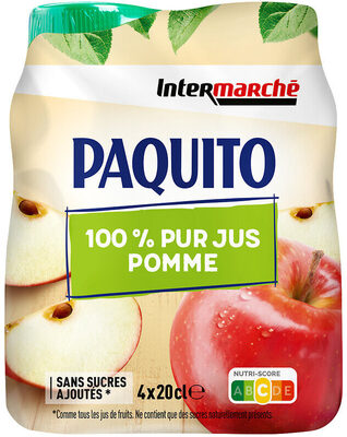 Pj pomme pet 4x20cl