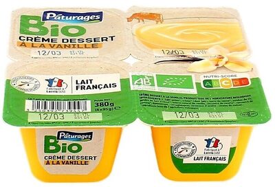 CD Vanille BIO x 4
