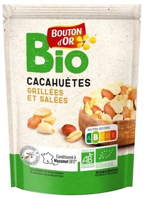 Cacahuètes grillées et salées - BIO 100g