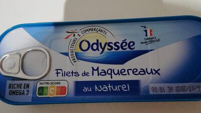 Filets de maquereaux au naturel 176g