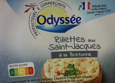 Rillettes aux Saint-Jacques à la Bretonne