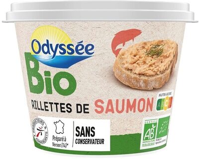 Rillettes de saumon BIO 120g