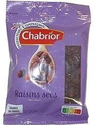 Raisins secs sultanines 125g