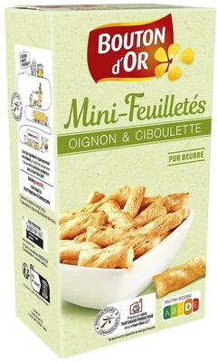 Mini-feuilletés oignon ciboulette