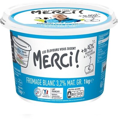 Fromage blanc 3.2% mg merci