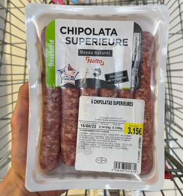 Chipolata supérieure - Boyau naturel