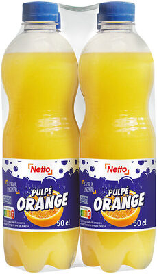 NETTO Soda Orange pulpé 4x50cl