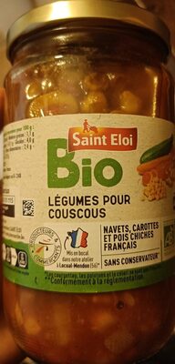 Legumes pour coucous bio