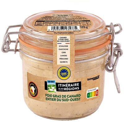 BOCAL Foie gras de canard entier IGP SO - 125 g (OP)