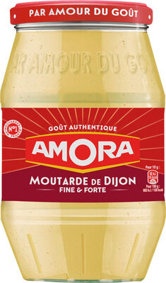 Amora Moutarde de Dijon Fine et Forte Bocal 915g