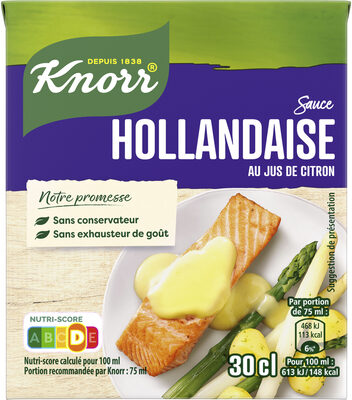 Knorr Sauce Hollandaise au Jus de Citron Brique 30cl