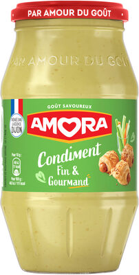 Amora Moutarde Condiment Bocal 430g