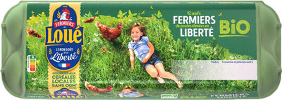 12 oeufs fermiers bio de