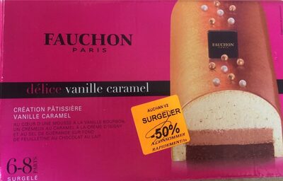 Délice vanille caramel