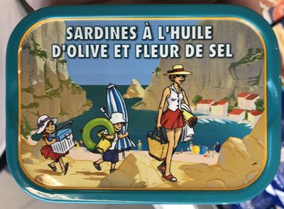 Sardines à l'Huile d'olive et Fleur de Sel