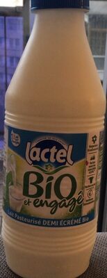 Lait Bio demi-écrémé