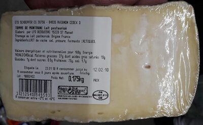 Tomme de montagne