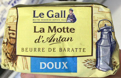 Beurre de baratte doux - La motte d'Antan