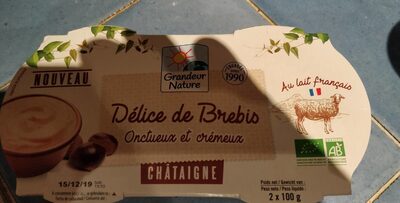 Délice de brebis, onctueux et crémeux Chataîgne