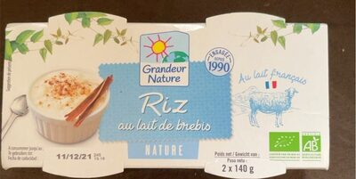 Riz au lait de brebis