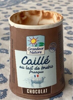 Caillé au lait de brebis chocolat