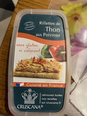 Rillettes de thon aux poivrons
