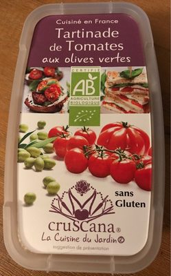 Tartinade de tomates aux olives vertes