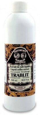 Extrait de café liquide