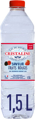 CRISTALINE Eau de Source Aromatisée saveur Fruits Rouges 1L5