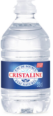 CRISTALINE Eau De Source 0.33L (bouchon sport)