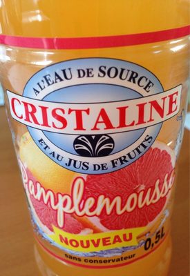 Boisson à l'eau de source Cristaline