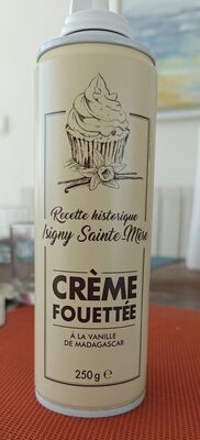 Creme fouettée à la vanille de Madagascar