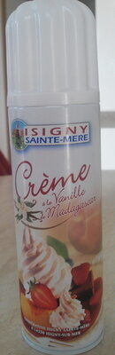 Crème sous pression à la vanille 250g