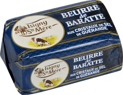 Beurre de baratte 250g aux gros sel