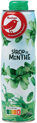 Sirop de menthe verte