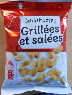 Cacahuètes grillées et salées