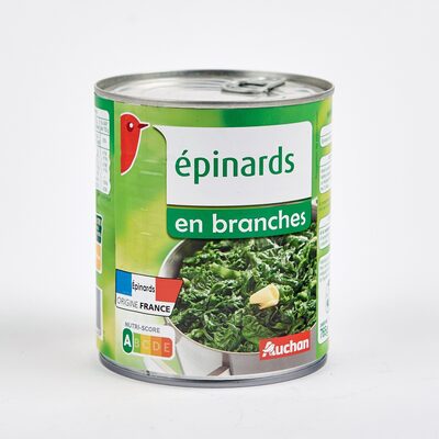 Epinards en branches