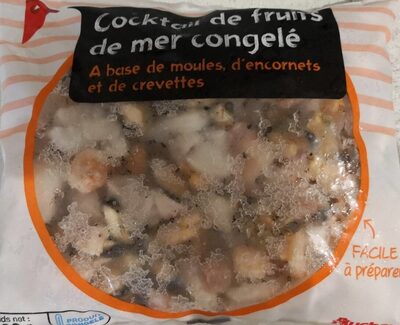 Cocktail de fruits de mer congelé
