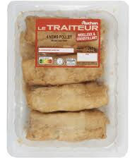 Nem poulet sauce nuoc-mam x 4