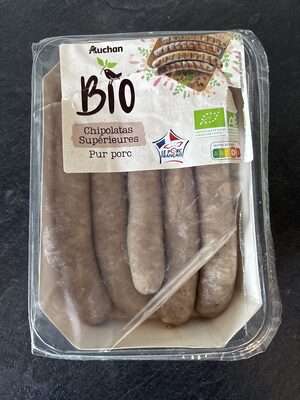 Chipolatas Bio superieurs pur porc