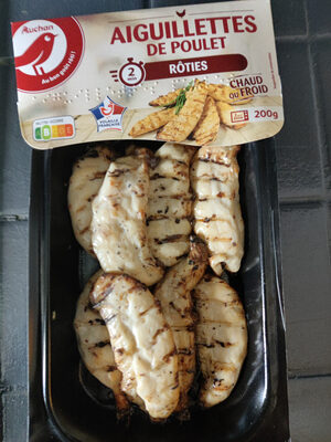 Aiguillettes de poulet roties