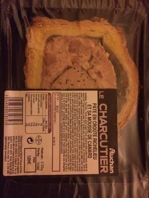 Pâté en croûte Richelieu et sa mousse de canard