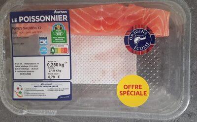 Pavés de saumon x2