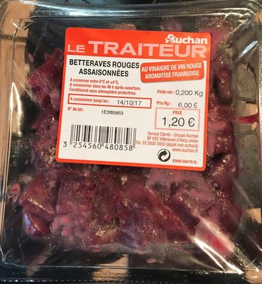 Betteraves rouges Assaisonnées